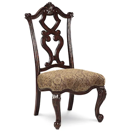 Splat Back Dining Side Chair